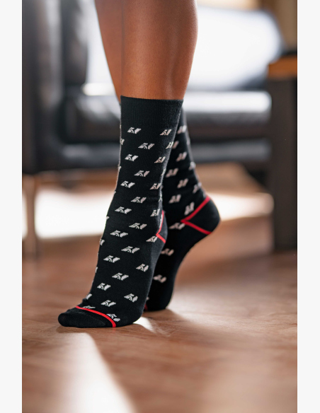 NEBBIA • N-pattern high socks • NEBBIAshop.cz