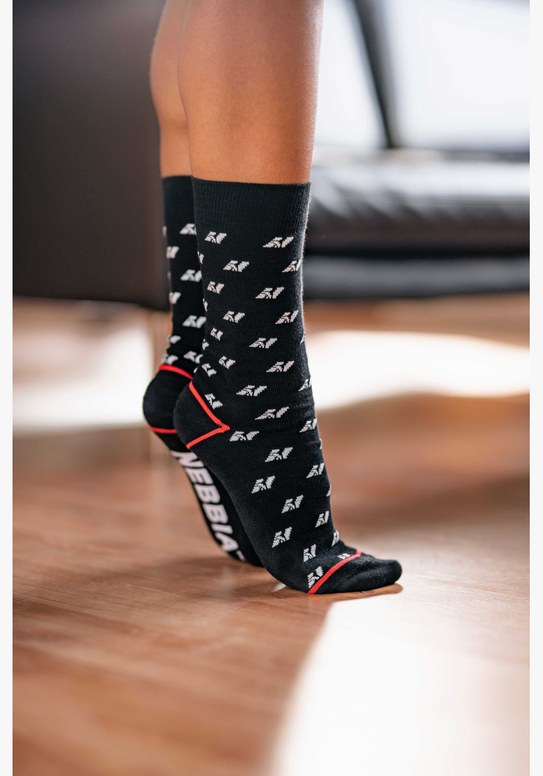 NEBBIA • N-pattern vysoké ponožky • NEBBIAshop.sk NEBBIA • N-pattern vysoké ponožky • NEBBIAshop.sk
