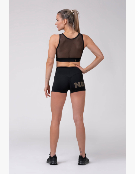 NEBBIA • Gold Print šortky • NEBBIAshop.sk