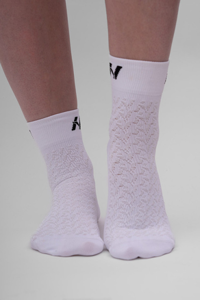 NEBBIA “HI-TECH” N-pattern crew ponožky • NEBBIAshop.cz 2