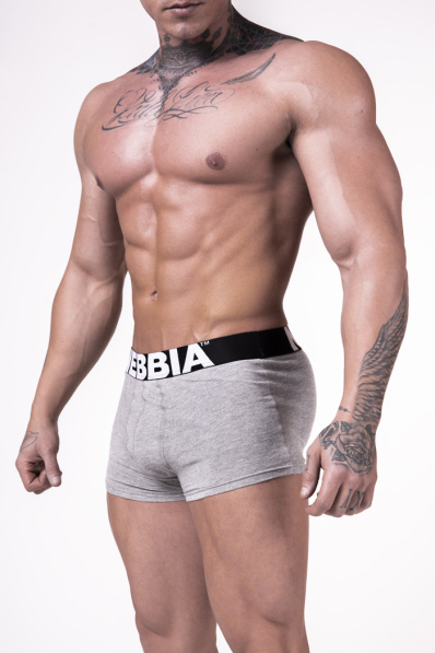 NEBBIA • BOXERKY 701 Light Grey • NebbiaShop.cz
