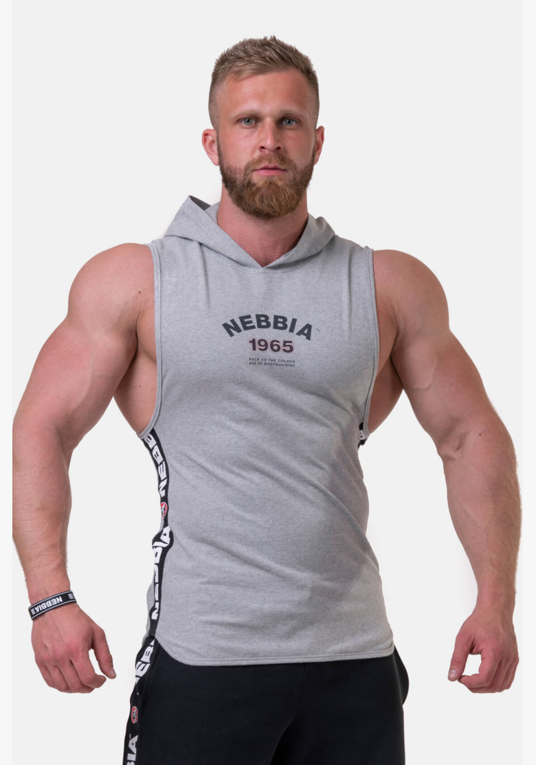 NEBBIA • Legenda schválená tielko s kapucňou • NEBBIAshop.sk NEBBIA • Legenda schválená tielko s kapucňou • NEBBIAshop.sk