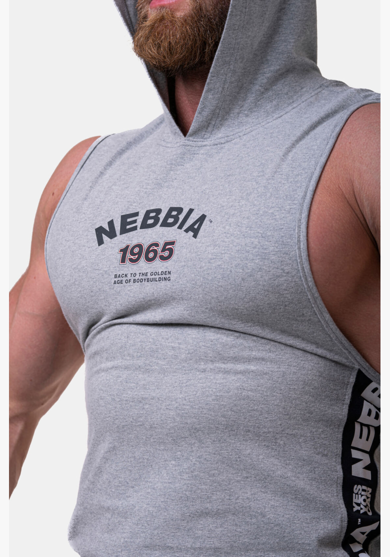 NEBBIA • Legenda schválená tielko s kapucňou • NEBBIAshop.sk NEBBIA • Legenda schválená tielko s kapucňou • NEBBIAshop.sk