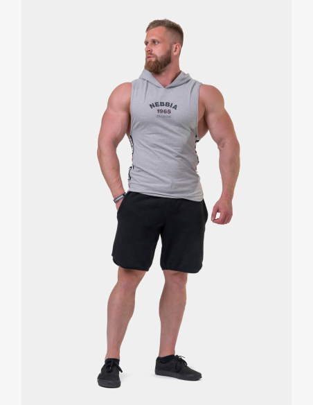 NEBBIA • Legend-approved sleeveless hoodie • NEBBIAshop.com