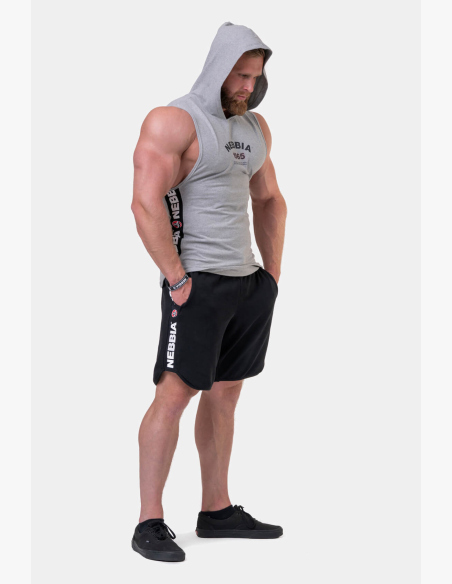 NEBBIA • Legend-approved sleeveless hoodie • NEBBIAshop.com