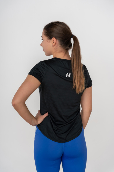 NEBBIA • FIT Activewear tričko “Airy” s reflexním logem • NEBBIAshop.cz 2