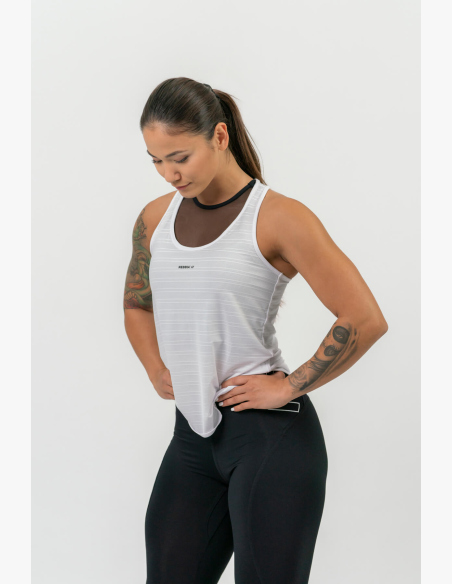 NEBBIA • FIT Activewear tielko “Airy” s reflexným logom • NEBBIAshop.sk