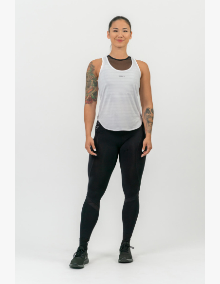 NEBBIA • FIT Activewear tielko “Airy” s reflexným logom • NEBBIAshop.sk