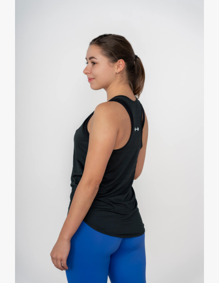 NEBBIA • FIT Activewear canotta “Airy” con logo riflettente • NEBBIAshop.cz
