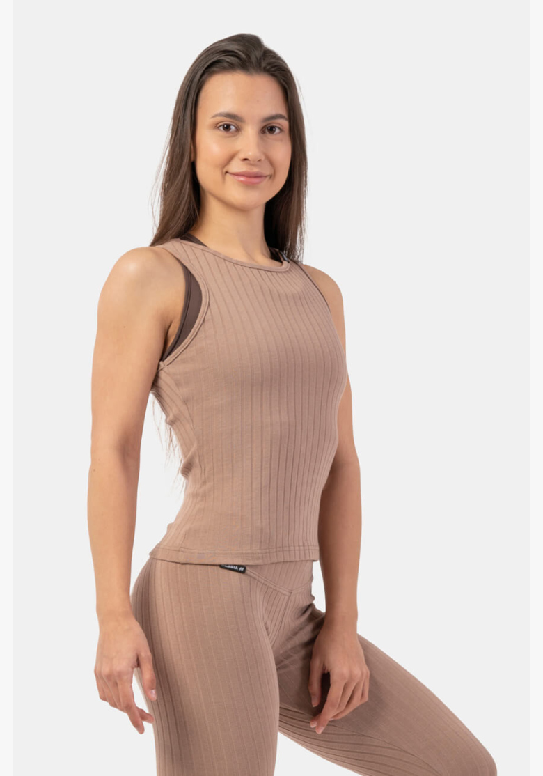 NEBBIA • Canottiera a costine in cotone organico • NEBBIAshop.it NEBBIA • Canottiera a costine in cotone organico • NEBBIAshop.it