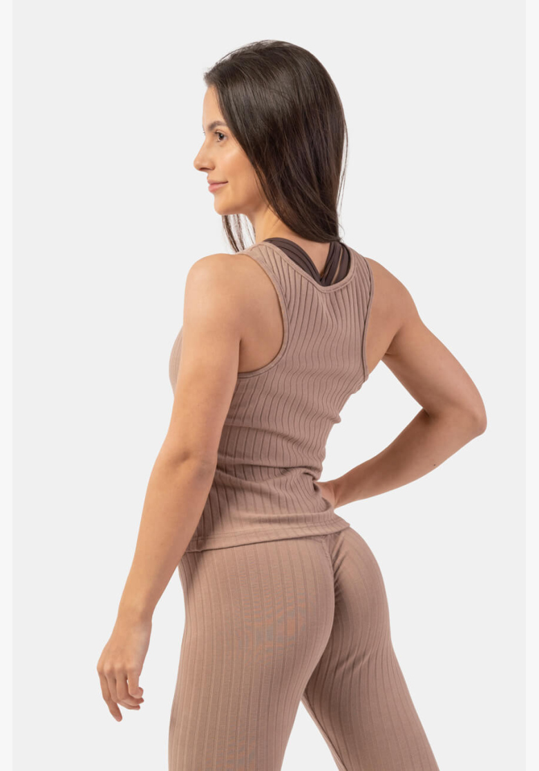 NEBBIA • Ribbed knitted tank top made of organic cotton • NEBBIAshop.cz NEBBIA • Ribbed knitted tank top made of organic cotton • NEBBIAshop.cz