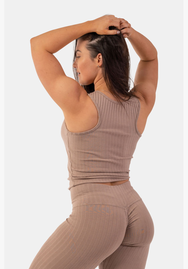 NEBBIA • Ribbed knitted tank top made of organic cotton • NEBBIAshop.cz NEBBIA • Ribbed knitted tank top made of organic cotton • NEBBIAshop.cz