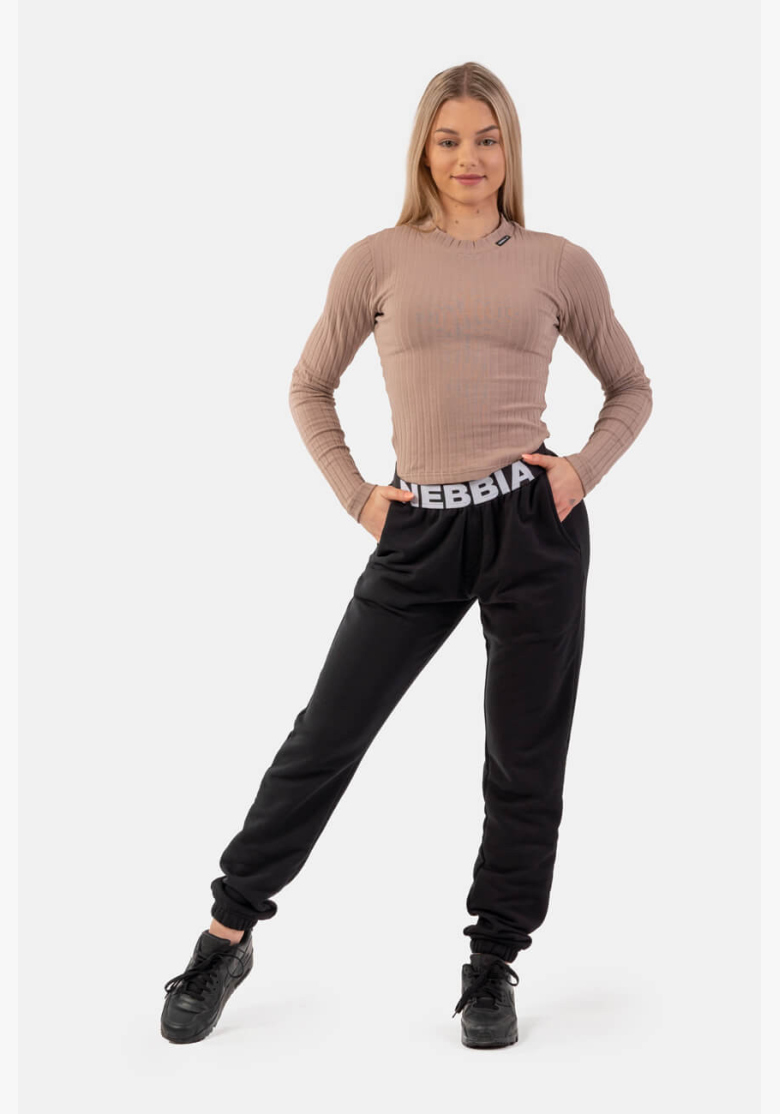 NEBBIA • Maglietta a coste in cotone organico • NEBBIAshop.cz NEBBIA • Maglietta a coste in cotone organico • NEBBIAshop.cz