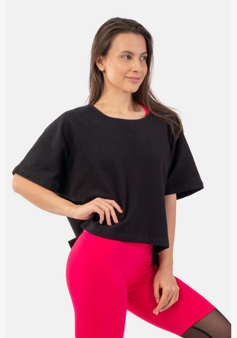 NEBBIA • Voľné crop tričko „The Minimalist“ • NEBBIAshop.sk NEBBIA • Voľné crop tričko „The Minimalist“ • NEBBIAshop.sk