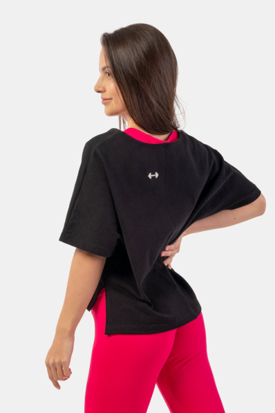 NEBBIA • Voľné crop tričko „The Minimalist“ • NEBBIAshop.sk 2
