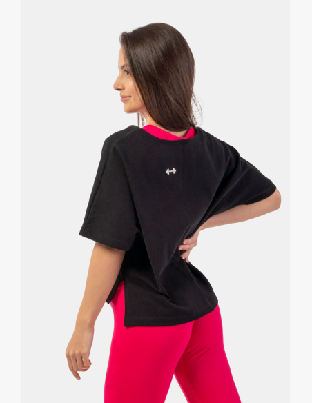 NEBBIA • Voľné crop tričko „The Minimalist“ • NEBBIAshop.sk