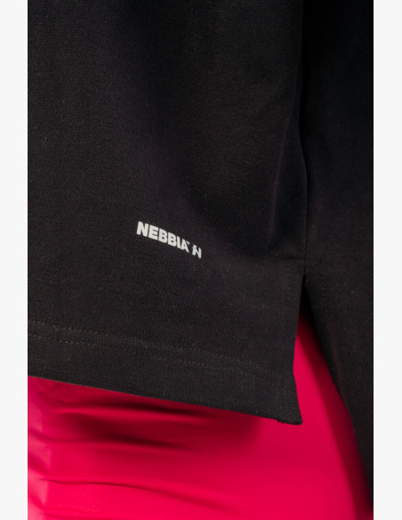 NEBBIA • Voľné crop tričko „The Minimalist“ • NEBBIAshop.sk