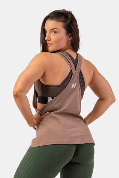 NEBBIA • Volné dlouhé tílko „Feeling Good“ • NEBBIAshop.cz 2