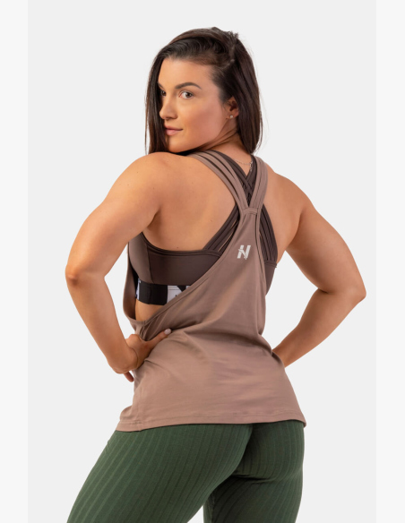NEBBIA • Loose Long Tank Top "Feeling Good" • NEBBIAshop.cz