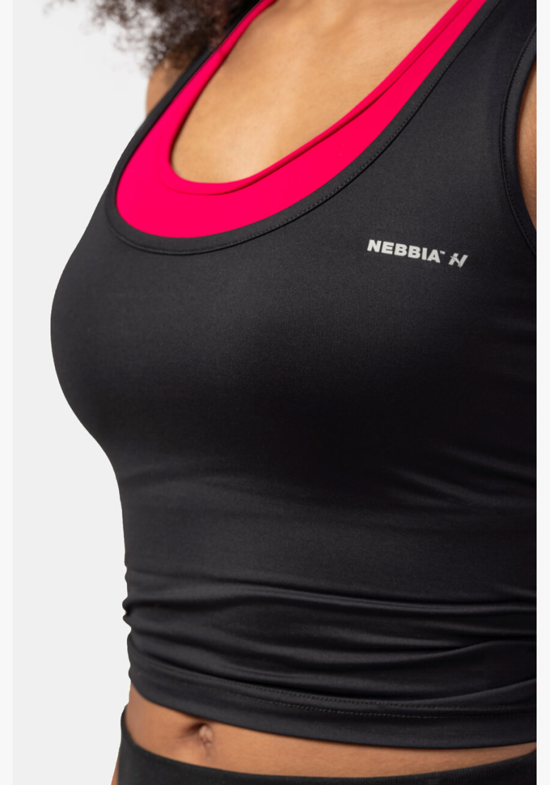 NEBBIA • Športové slim-fit crop tielko • NEBBIAshop.sk NEBBIA • Športové slim-fit crop tielko • NEBBIAshop.sk