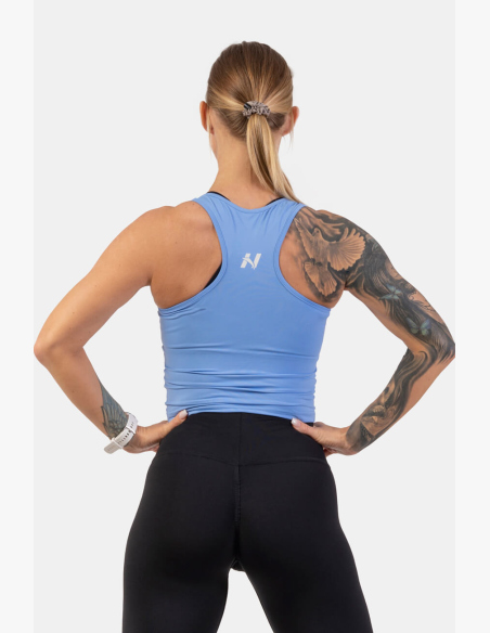 NEBBIA • Športové slim-fit crop tielko • NEBBIAshop.sk