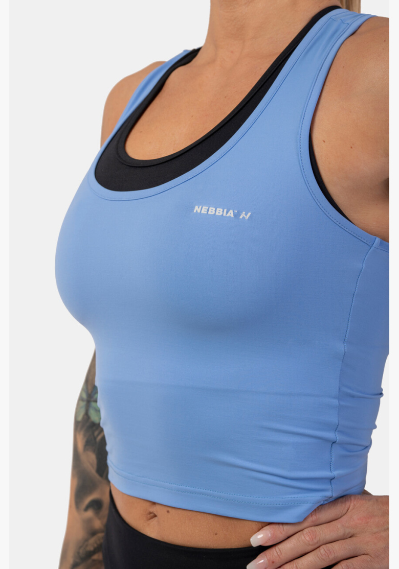 NEBBIA • Sports slim-fit crop tank top • NEBBIAshop.cz NEBBIA • Sports slim-fit crop tank top • NEBBIAshop.cz