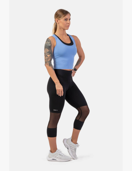 NEBBIA • Sports slim-fit crop tank top • NEBBIAshop.cz