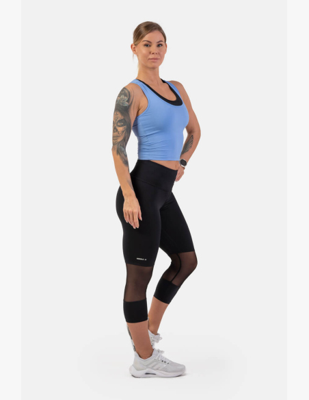 NEBBIA • Športové slim-fit crop tielko • NEBBIAshop.sk