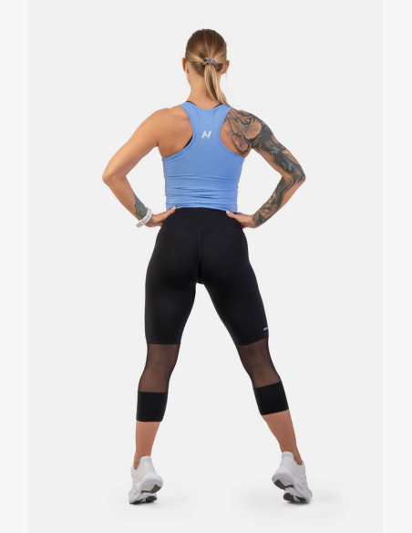 NEBBIA • Športové slim-fit crop tielko • NEBBIAshop.sk