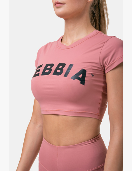 NEBBIA • Crop top Sporty HERO con maniche corte • NEBBIAshop.it