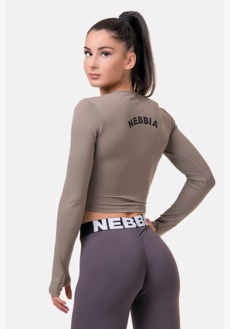 NEBBIA • Sporty HERO crop top s dlhým rukávom • NEBBIAshop.sk NEBBIA • Sporty HERO crop top s dlhým rukávom • NEBBIAshop.sk