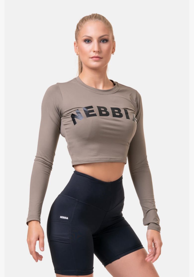 NEBBIA • Sporty HERO crop top s dlhým rukávom • NEBBIAshop.sk NEBBIA • Sporty HERO crop top s dlhým rukávom • NEBBIAshop.sk