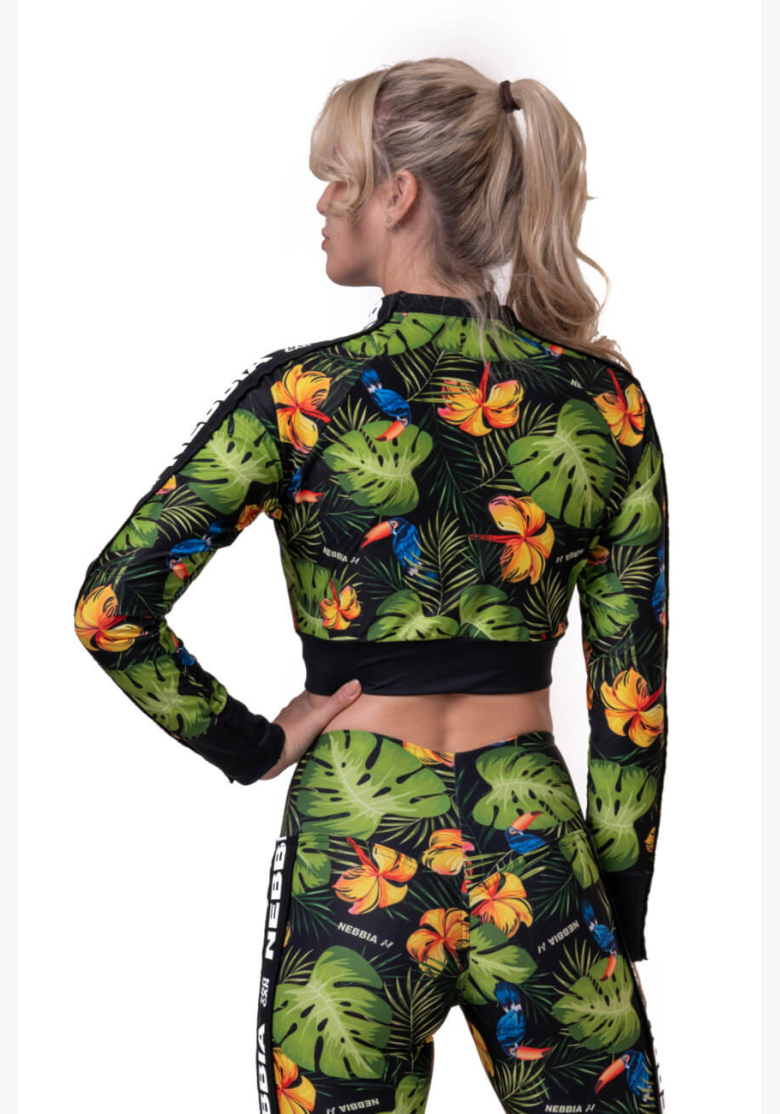 NEBBIA • Bunda s vysokou energiou Crop • NEBBIAshop.sk NEBBIA • Bunda s vysokou energiou Crop • NEBBIAshop.sk