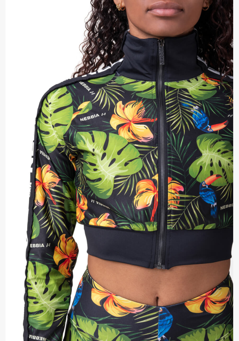NEBBIA • Bunda s vysokou energiou Crop • NEBBIAshop.sk NEBBIA • Bunda s vysokou energiou Crop • NEBBIAshop.sk