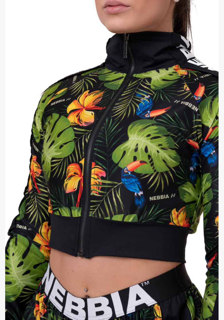 NEBBIA • Bunda s vysokou energiou Crop • NEBBIAshop.sk NEBBIA • Bunda s vysokou energiou Crop • NEBBIAshop.sk