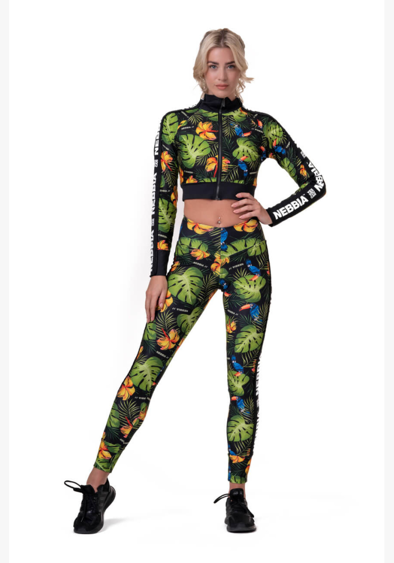 NEBBIA • Bunda s vysokou energiou Crop • NEBBIAshop.sk NEBBIA • Bunda s vysokou energiou Crop • NEBBIAshop.sk