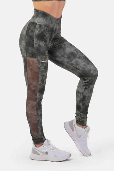NEBBIA • EKO leggings „Breathe“ con rete • NEBBIAshop.cz