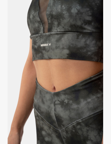 NEBBIA • EKO legíny „Breathe“ se síťkou • NEBBIAshop.cz