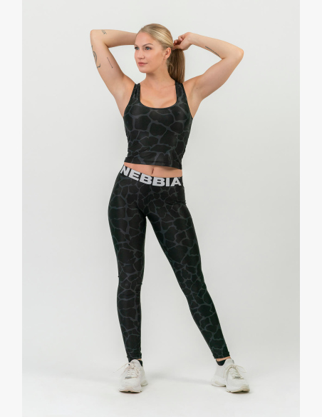 NEBBIA® • Sporty crop top Racer back • NEBBIAshop.cz