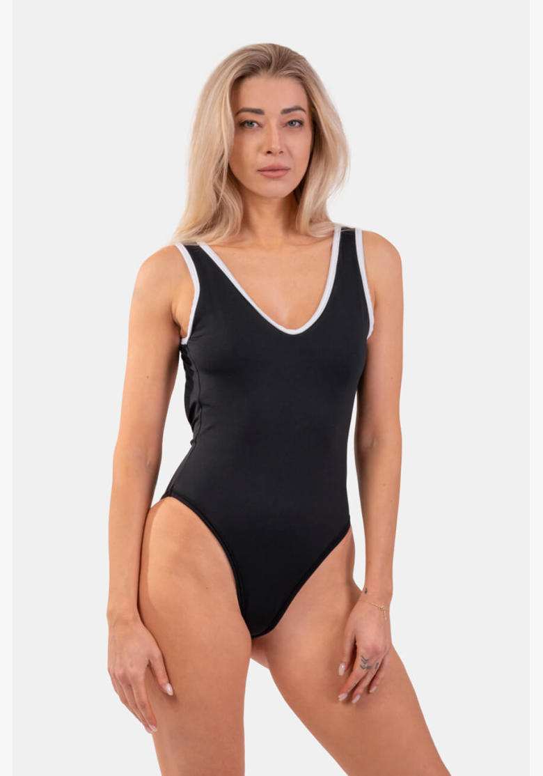 NEBBIA • Costumi da bagno neri interi stile francese • NEBBIAshop.cz NEBBIA • Costumi da bagno neri interi stile francese • NEBBIAshop.cz