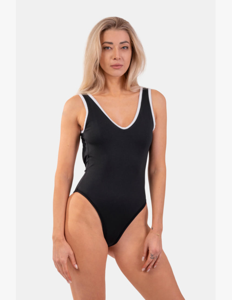 NEBBIA • Costumi da bagno neri interi stile francese • NEBBIAshop.cz
