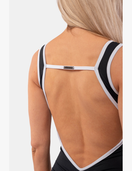 NEBBIA • Costumi da bagno neri interi stile francese • NEBBIAshop.cz