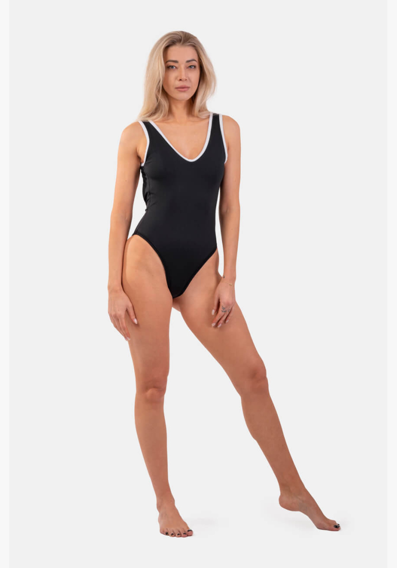 NEBBIA • Costumi da bagno neri interi stile francese • NEBBIAshop.cz NEBBIA • Costumi da bagno neri interi stile francese • NEBBIAshop.cz