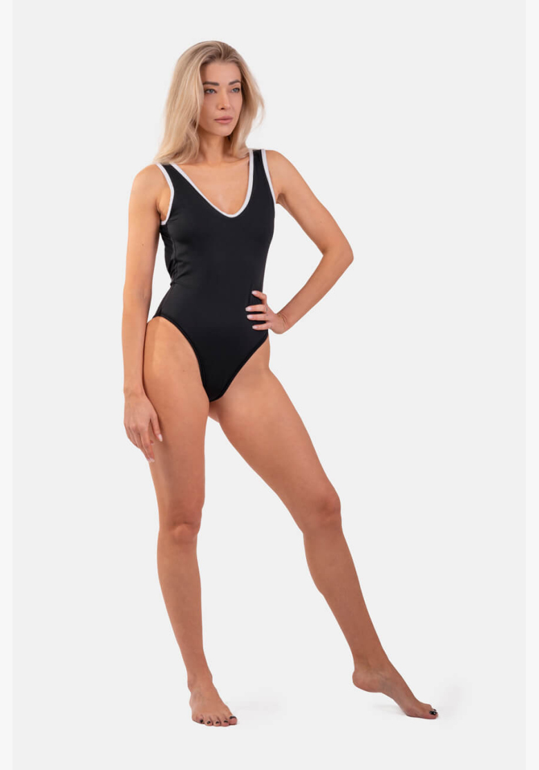 NEBBIA • Costumi da bagno neri interi stile francese • NEBBIAshop.cz NEBBIA • Costumi da bagno neri interi stile francese • NEBBIAshop.cz