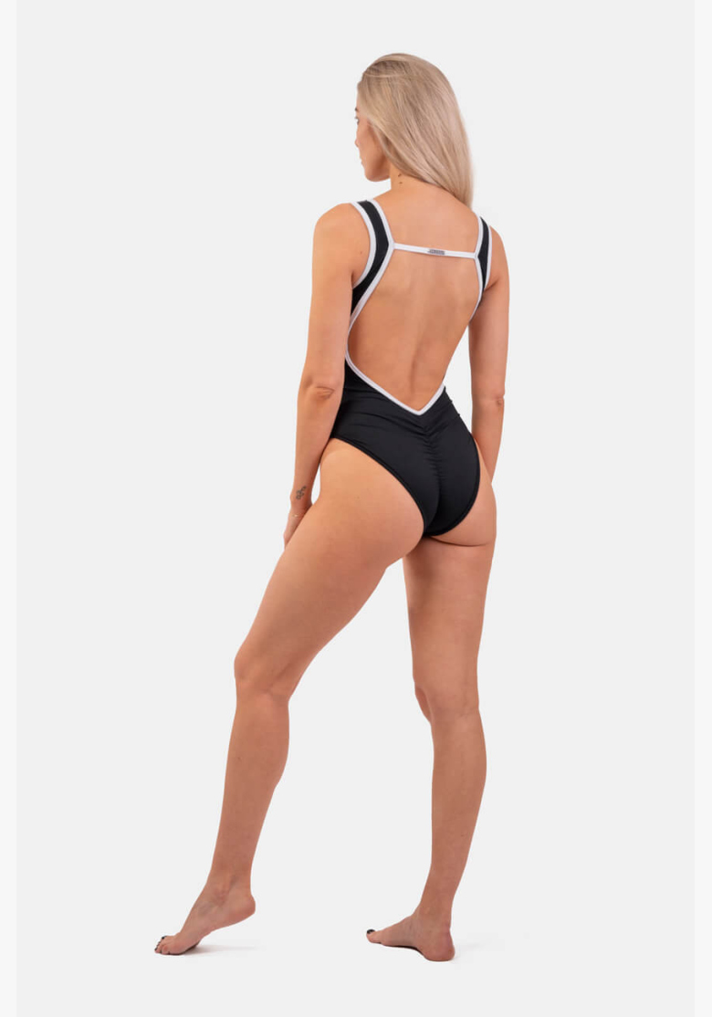 NEBBIA • Costumi da bagno neri interi stile francese • NEBBIAshop.cz NEBBIA • Costumi da bagno neri interi stile francese • NEBBIAshop.cz