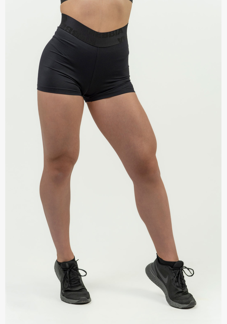NEBBIA • Pantaloni corti compressivi da donna con vita alta INTENSE • NEBBIAshop.it NEBBIA • Pantaloni corti compressivi da donna con vita alta INTENSE • NEBBIAshop.it