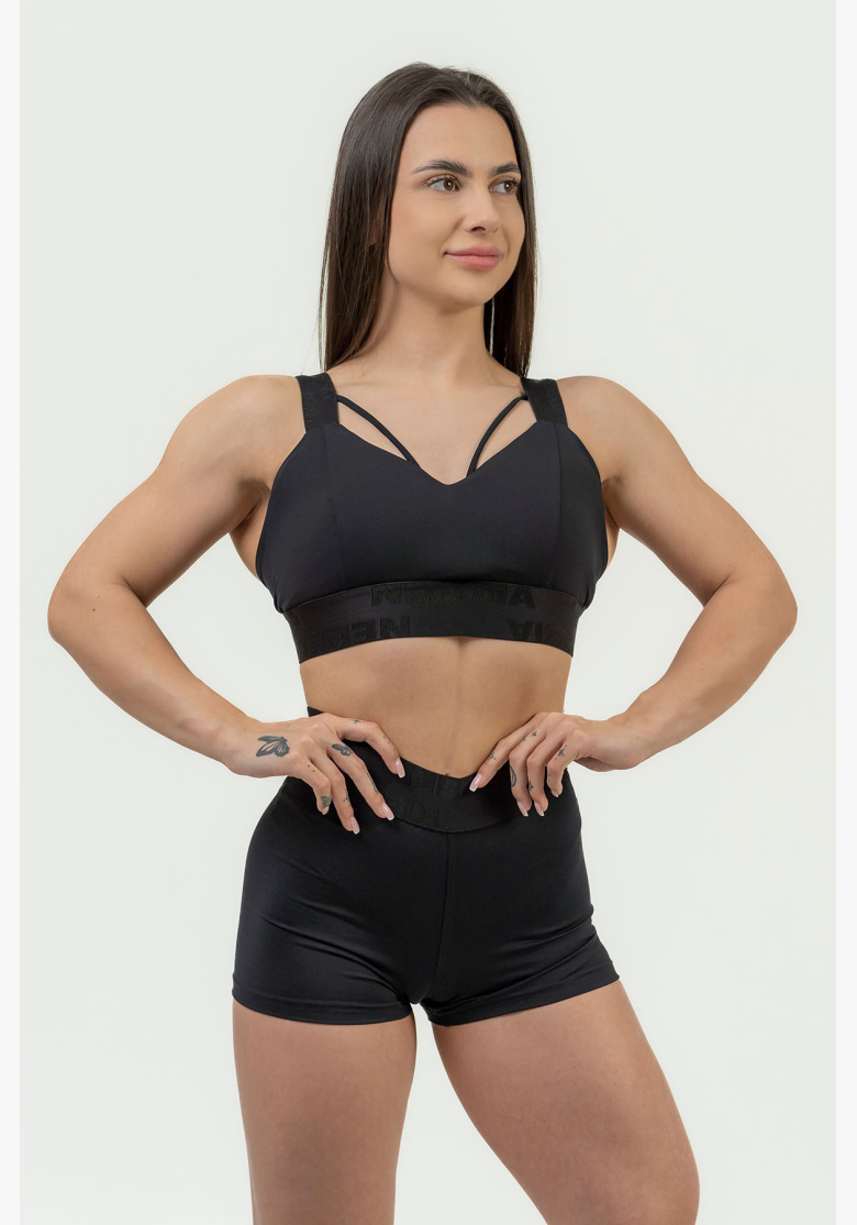 NEBBIA • Women's high-waisted compression shorts INTENSE • NEBBIAshop.cz NEBBIA • Women's high-waisted compression shorts INTENSE • NEBBIAshop.cz