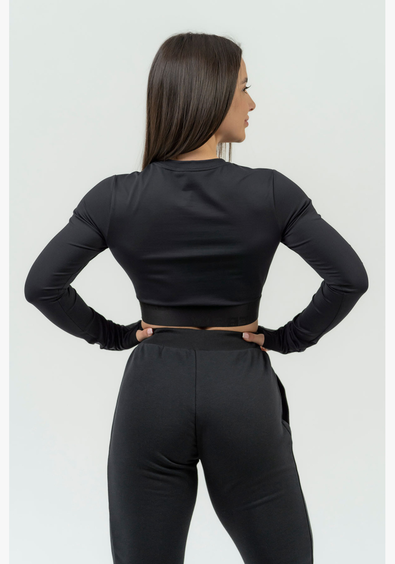 NEBBIA • Crop top da donna con maniche lunghe NEBBIA INTENSE Perform • NEBBIAshop.cz NEBBIA • Crop top da donna con maniche lunghe NEBBIA INTENSE Perform • NEBBIAshop.cz