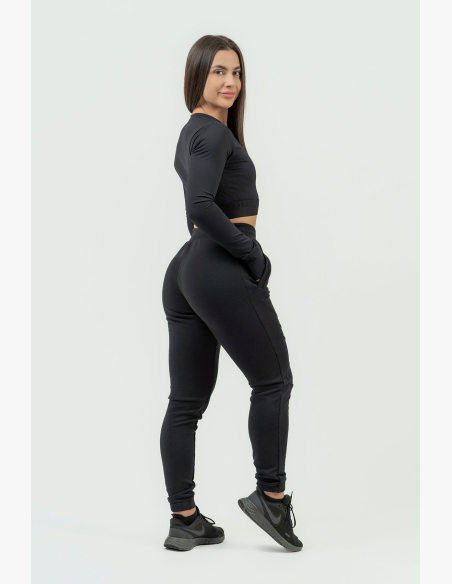 NEBBIA • Crop top da donna con maniche lunghe NEBBIA INTENSE Perform • NEBBIAshop.cz
