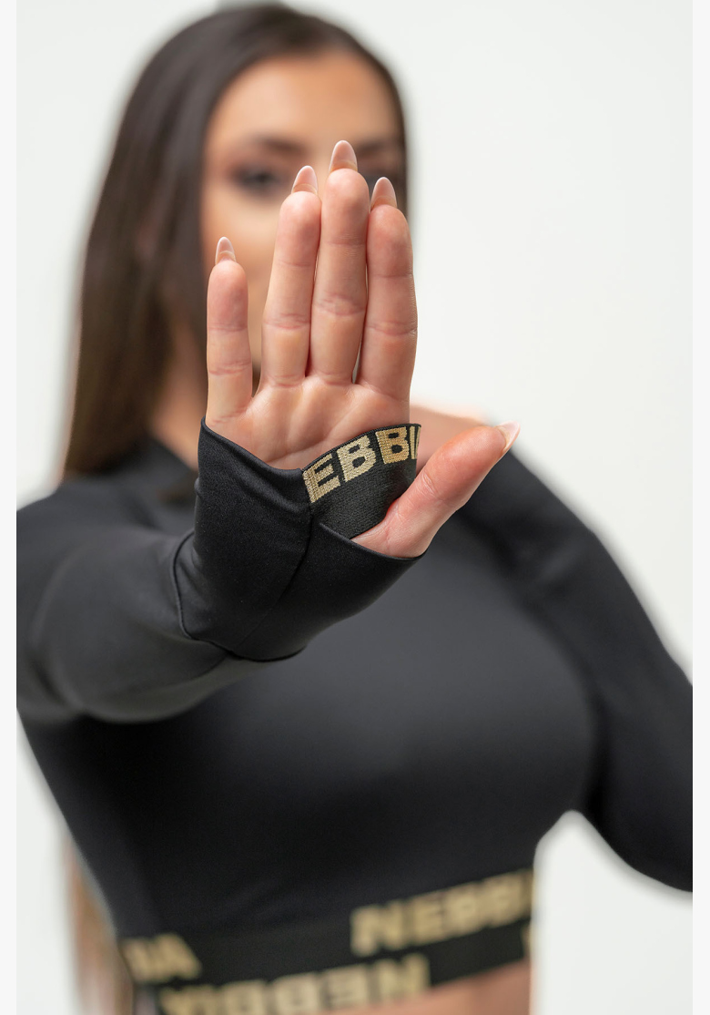 NEBBIA • Crop top da donna a maniche lunghe NEBBIA INTENSE Perform • NEBBIAshop.cz NEBBIA • Crop top da donna a maniche lunghe NEBBIA INTENSE Perform • NEBBIAshop.cz
